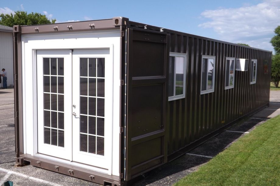 Amazon shipping container