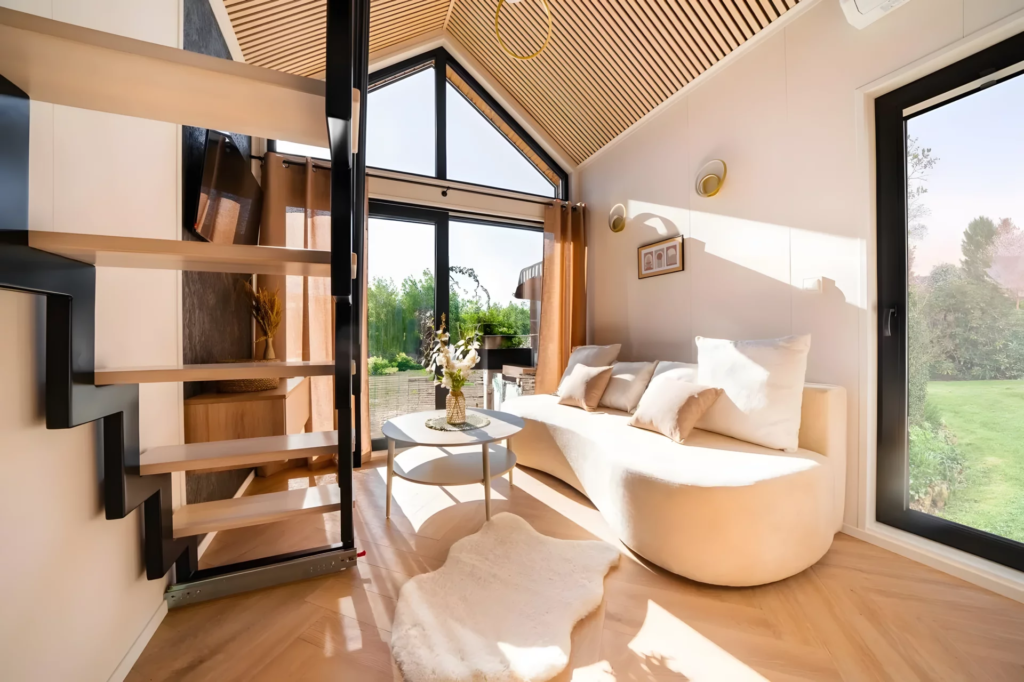 The Lukas features a spacious apartment-like layout that sleeps four