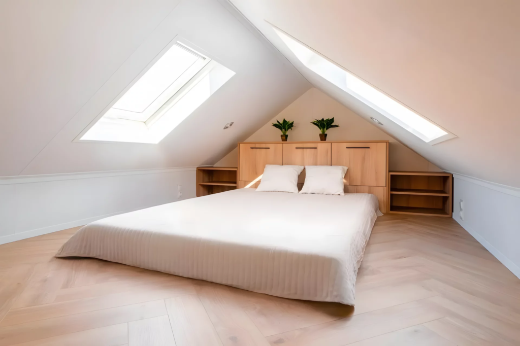 The Lukas includes two bedrooms, each with a double bed
