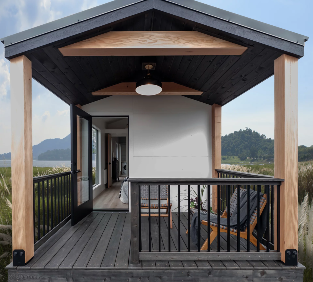 The Urban Gable Park's porch expands living space outside