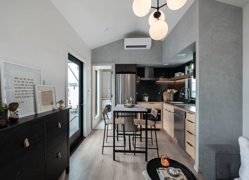 The Urban Gable Park's two bedrooms are located in the loft