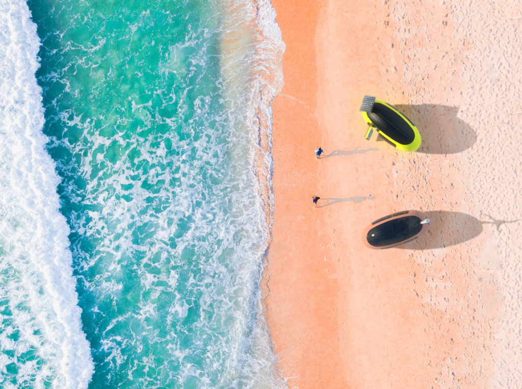 The Space by Ecocapsule can run off-grid with solar and wind power
