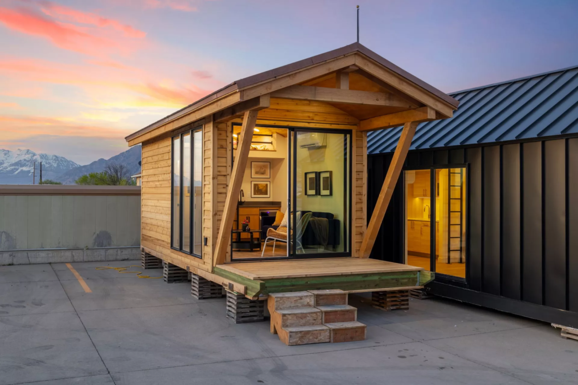 Sledhaus 200 is a compact tiny house that starts at just US$49,600
