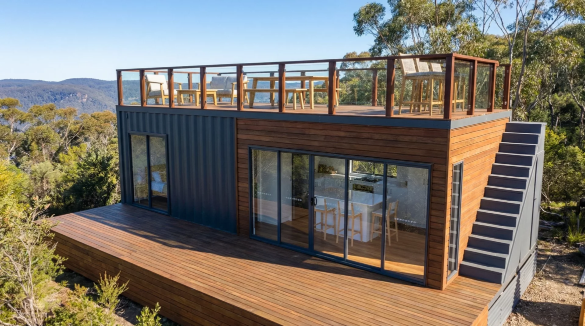 The Solace is an extra-large tiny house that sleeps two in style